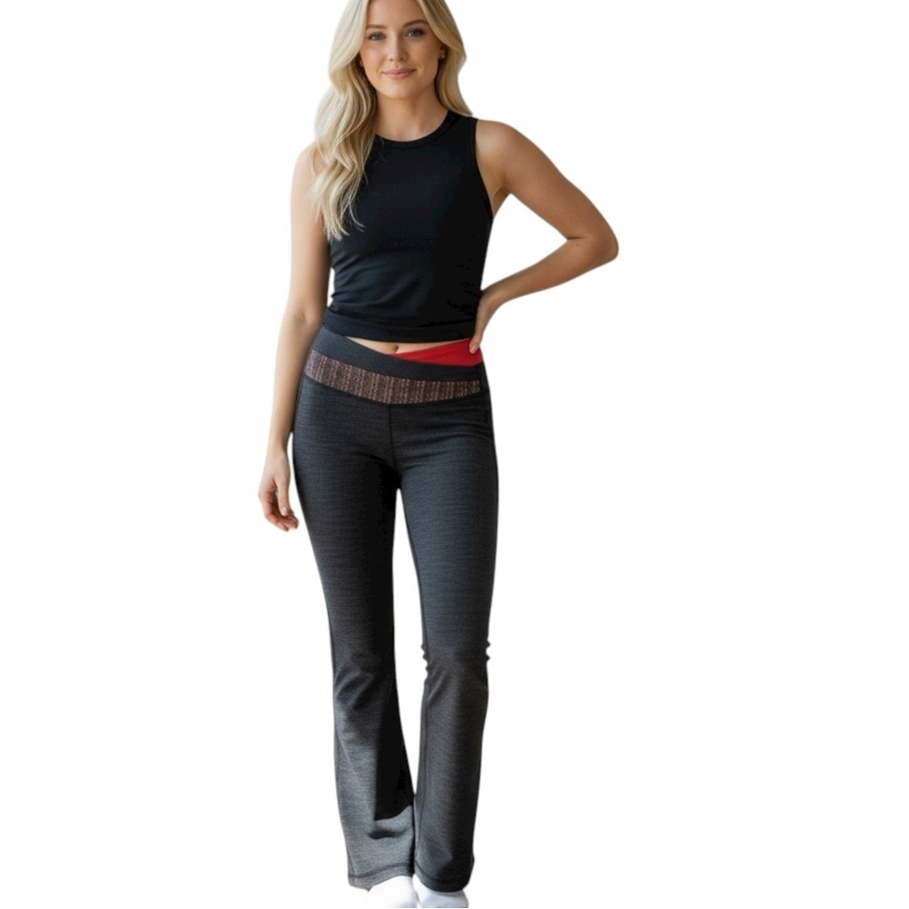 Lululemon Astro Pant, Release Date: 8/2012, Flared Leg/Bootcut, Charcoal Gray, 4